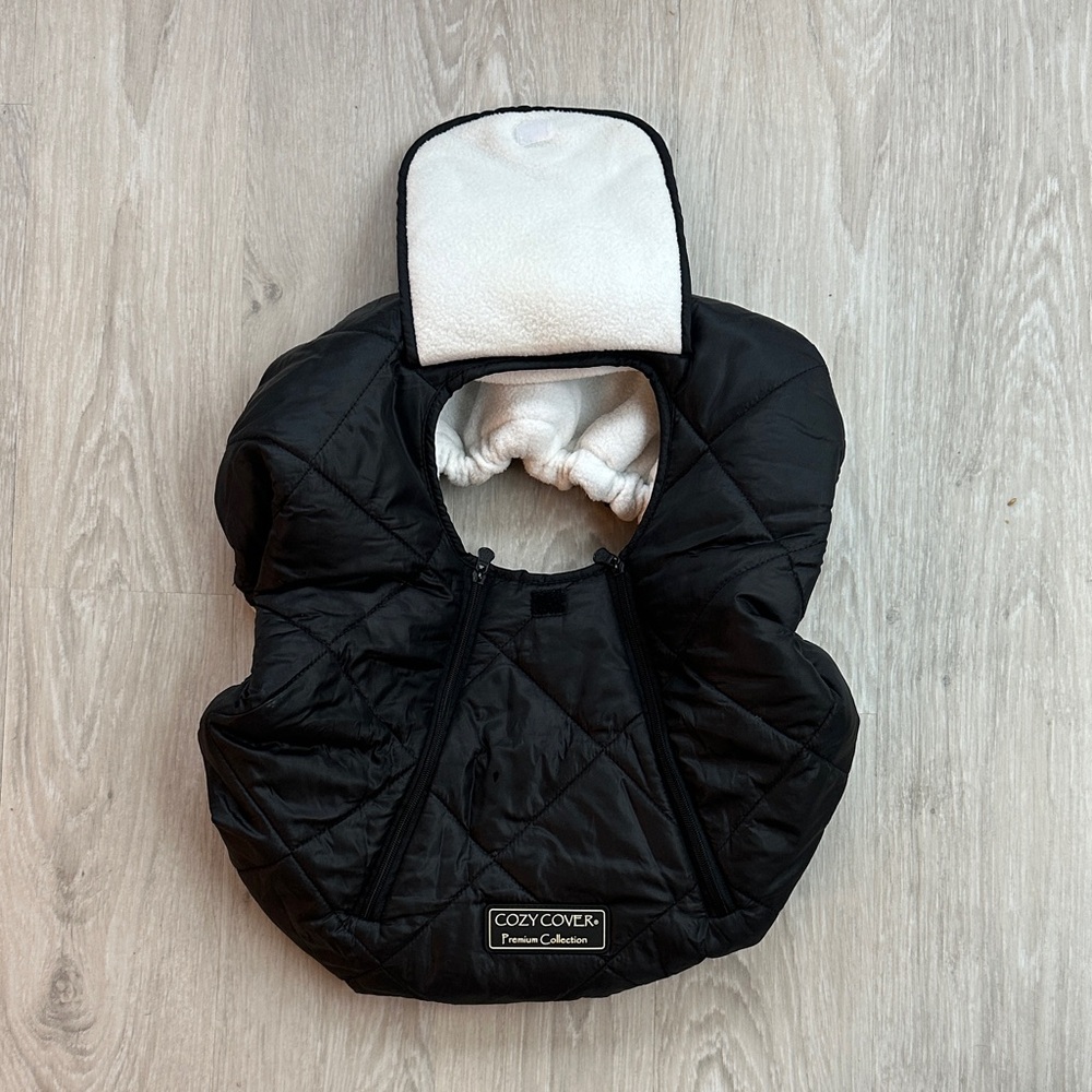 Cozy Cover Black Infant Car Seat Cover